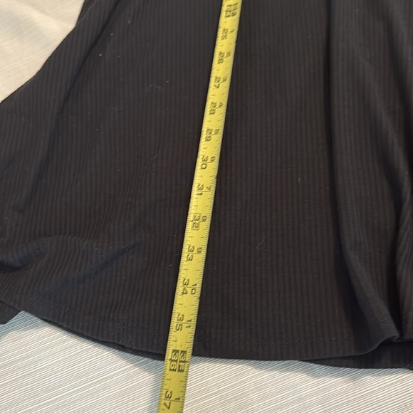 Maurices Charcoal Pinstripe Long Sleeve Dress NWT - Picture 3 of 5